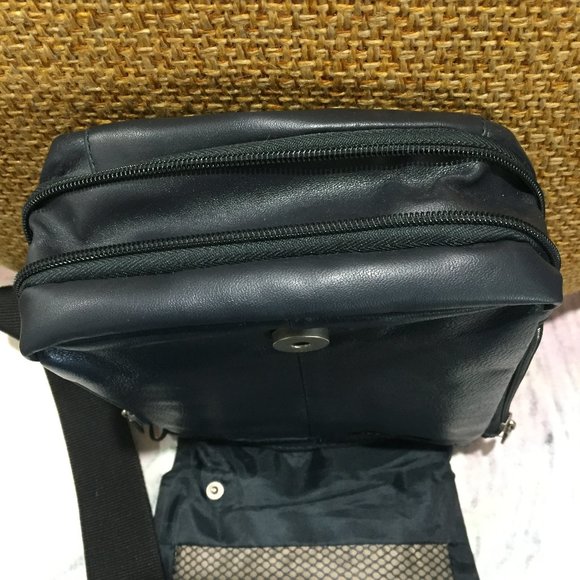 TRAVELON CROSSBODY MESSENGER LEATHER BAGS - Picture 4 of 12